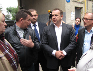 Олег Грищенко провел инспекционную поездку по обращениям граждан